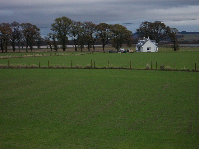 The uncharacteristically flat lands of the Carse of Gowrie