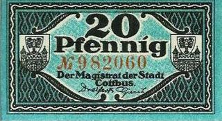 Der Pfennig ist eine alte deut