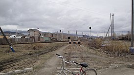 Novoalexandrovka-Sinegorsk 0km SakhalinRailway.jpg