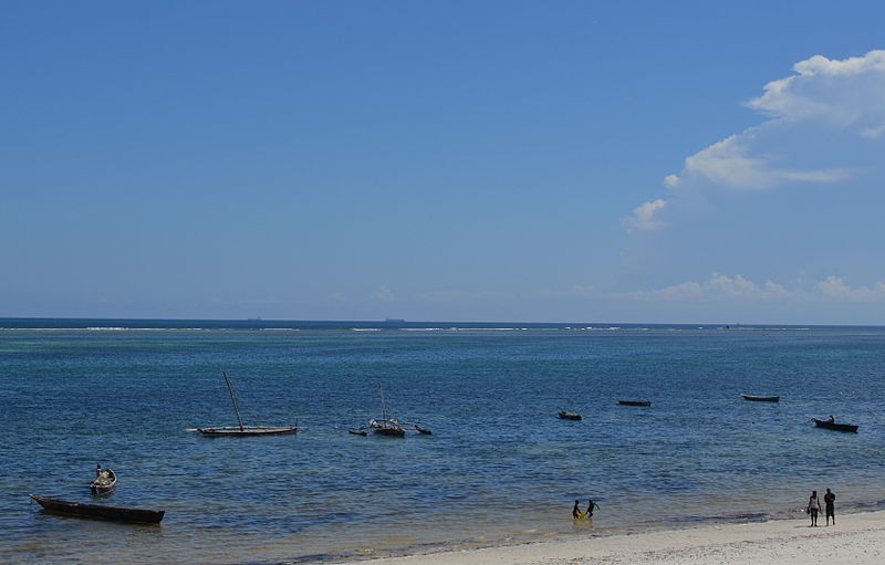 File:Nyali Beach from the Reef Hotel during high tide in Mombasa, Kenya 52 (edited).jpg