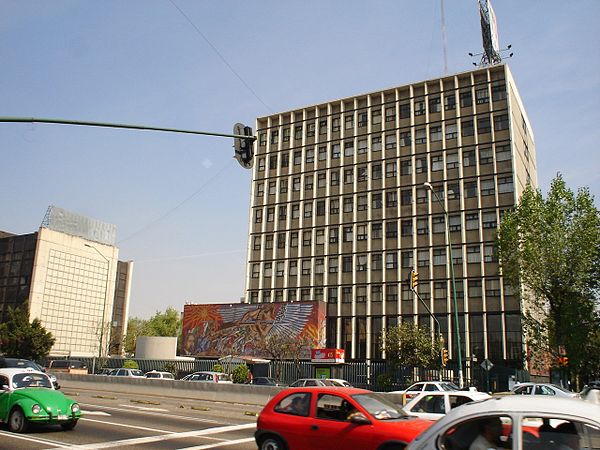 Central offices of the Institutional Revolutionary Party