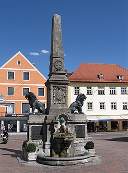 Obere Hauptstraße in Brunnen