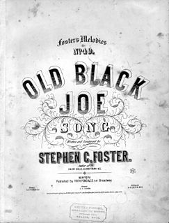 Old Black Joe Song