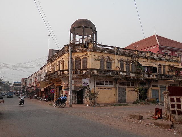 Gebäude in Kratie