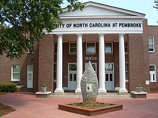 <span class="mw-page-title-main">Old Main (University of North Carolina at Pembroke)</span> United States historic place