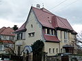 Villa with enclosure and two gates