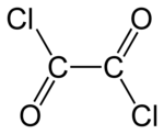 Formula di struttura del cloruro di ossalile