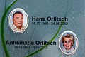 English: Gravestone of family Orlitsch Deutsch: Grabstein der Familie Orlitsch