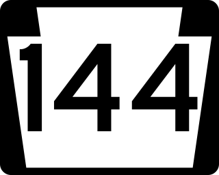 Pennsylvania Route 144 State highway in Pennsylvania, US