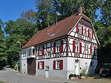 Wohnhaus der ehemaligen Papiermühle bei Talhausen