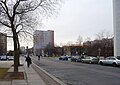 Blick die Pfotenhauerstraße nach Westen, von der 101. Mittelschule aus