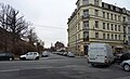 Blick von der Pfotenhauerstraße in die Neubertstraße nach Süden