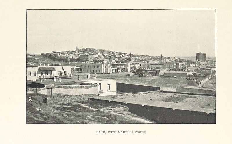 File:Pg055 Baku, with maiden's tower.jpg