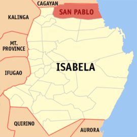 San Pablo na Isabela Coordenadas : 17°26'52"N, 121°47'42"E