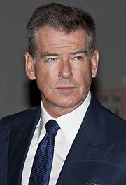 Pierce Brosnan's role as Ultrahouse in "House of Whacks" was originally intended for Sean Connery. Pierce Brosnan Berlinale 2014.jpg