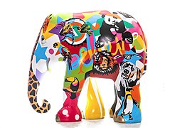 Pintura em Pop Art para Elephant Parade.jpg