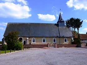 Plainville (Eure, Fr) église Saint-Saturnin.JPG