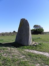 Plouescat (29) Menhir fra Prat Meur.JPG