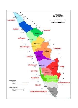 The Indian state of Kerala borders Arabian sea 