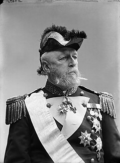 Oscar II King of Sweden from 1872 to 1907 and Norway from 1872 to 1905