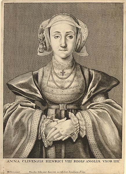 File:Portrait of Anne of Cleves by Wenceslaus Hollar 1642.jpg