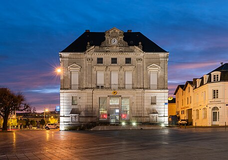 Post office of Mont-de-Marsan, Landes, France