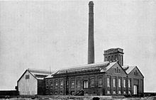 The hydraulic and electrical powerstation c. 1912 Power house, Immingham dock, The Engineer.jpg