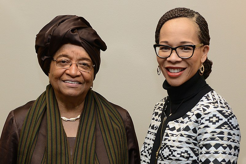 File:President Sirleaf on Capitol Hill.jpg