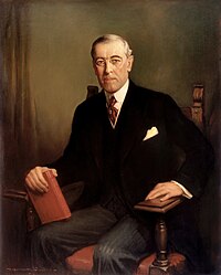 US President Woodrow Wilson was an avowed opponent of secret diplomacy. President Woodrow Wilson (1913).jpg