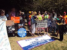 Pro-choice is "pro-life" at Summer of Choice 2011 in Germantown, Maryland Pro-choice is "pro-life" (6025888953).jpg