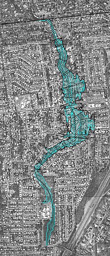 Pumpkin Patch Brook, FEMA Flood Hazard Map, Woodbridge Township, New Jersey Pumpkin Patch Flood Hazard Map.jpg