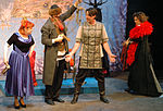 Purim spiel - teaterpjäs i judiska teatern i Warszawa, mars 2009