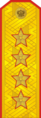 Slavnostna epoletna oznaka čina (kopenske sile; 1997 - danes)
