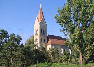 Biserica evanghelică, azi utilizată de parohia greco-catolică (monument istoric)