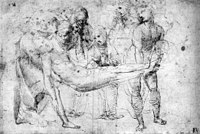 Estudio de Rafael Sanzio, ca. 1507.