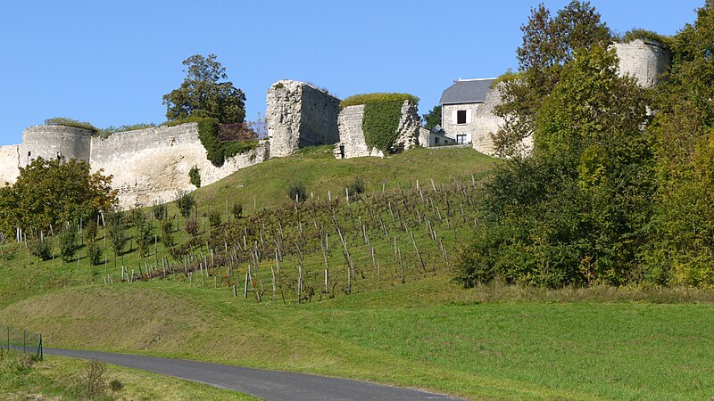 File:Ramparts of Coucy le Chateau l Auffrique, Aisne, France P1070795.JPG