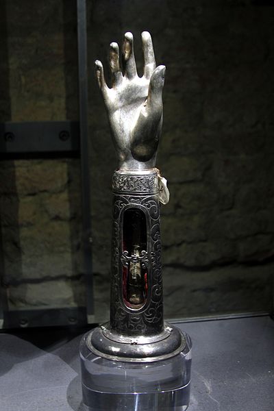 Arm reliquary of Saint Constantina, Santa Maria della Scala in Siena.