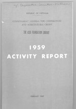 Thumbnail for File:Republic of Vietnam Commissariat General For Cooperatives and Agricultural Credit 1959 Activity Report.pdf