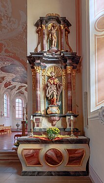Right Side Altar St. Genesius Riedböhringen