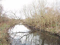 River Crane at Hounslow Heath, Separating Feltham and Hounslow