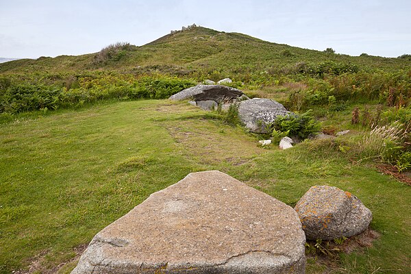 A prehistoric grave, known as Robert's Cross