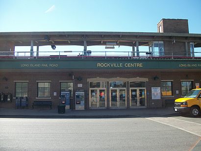 Rockville Centre LIRR Station; Main Entrance.JPG