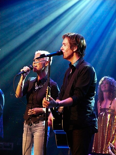 Roxette onstage on 6 May 2009