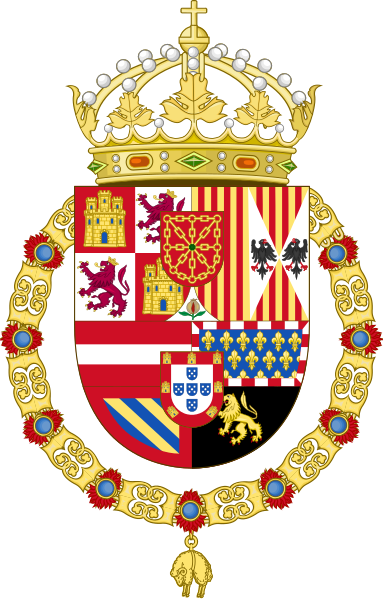 File:Royal Coat of Arms of Spain (1580-1668) - Navarre Variant.svg