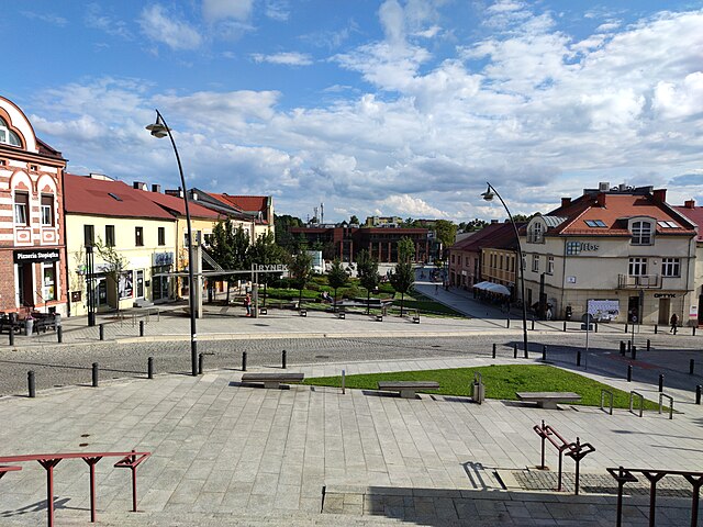 Rynek ("Market Square") in Jaworzno