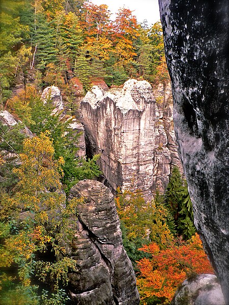 File:Sächsische Schweiz - Blick in den Wehlener Grund (7914339290).jpg