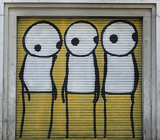 Stik British graffiti artist