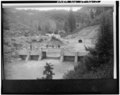 STRAWBERRY TUNNEL, WEST PORTAL STRUCTURE AND WEIR, CA. 1913. VIEW TO EAST. - Strawberry Valley Project, Payson, Utah County, UT HAER UTAH,25-PAYS,1-17.tif