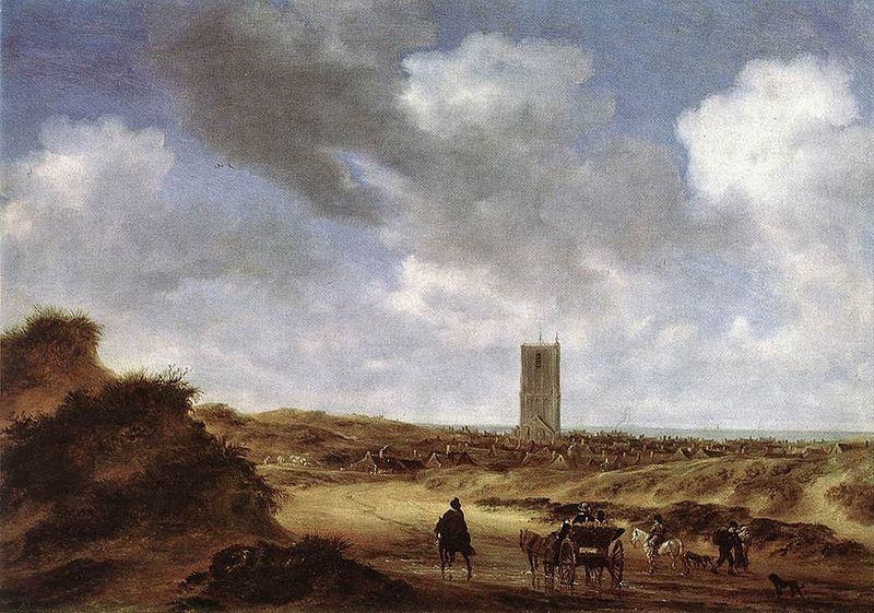 File:Salomon van Ruysdael - View of Egmond aan Zee - WGA20562.jpg