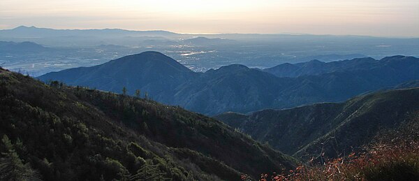 The mountains are named for the San Bernardino Valley, in turn named by the Spanish in 1810